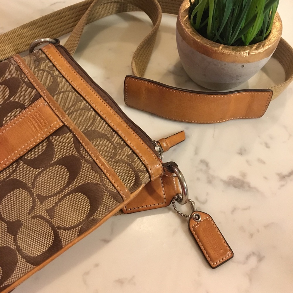 Coach signature cross body bag - Picture 4 of 4