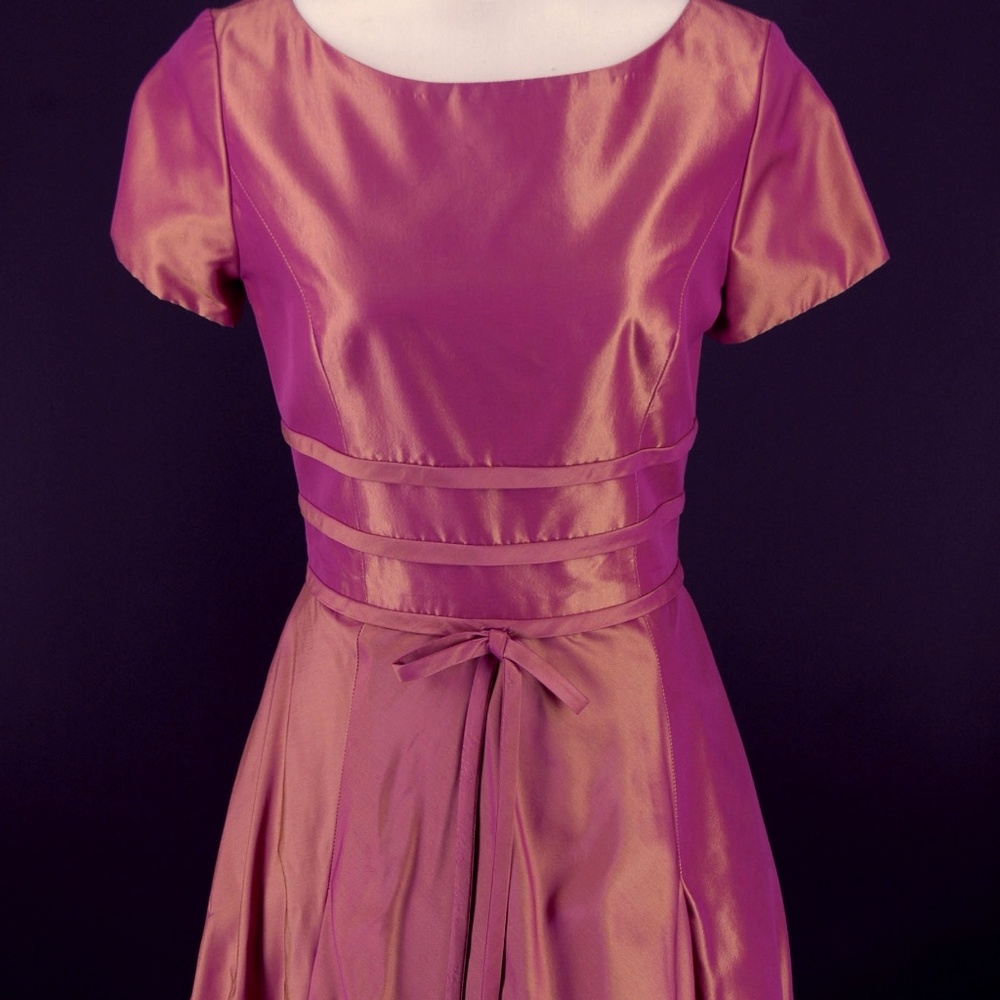 Dress couture prom silk