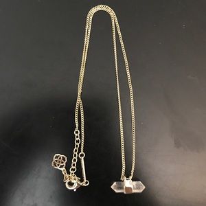 Kendra Scott Clear Quartz Necklace
