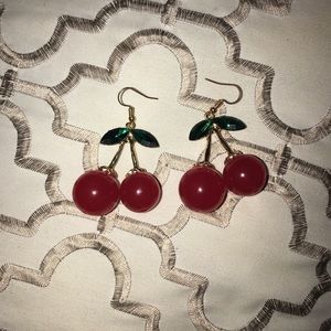 Cherry earring