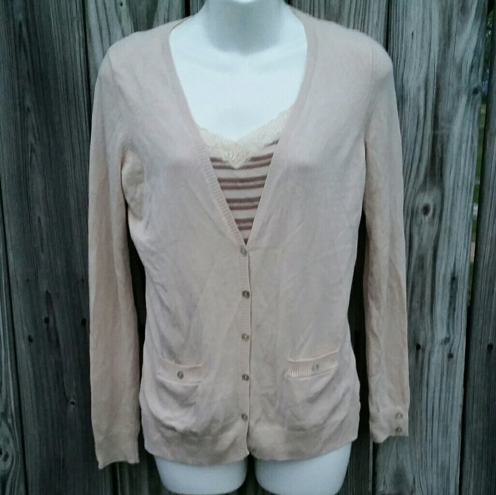 BCBG Cardigan with cami