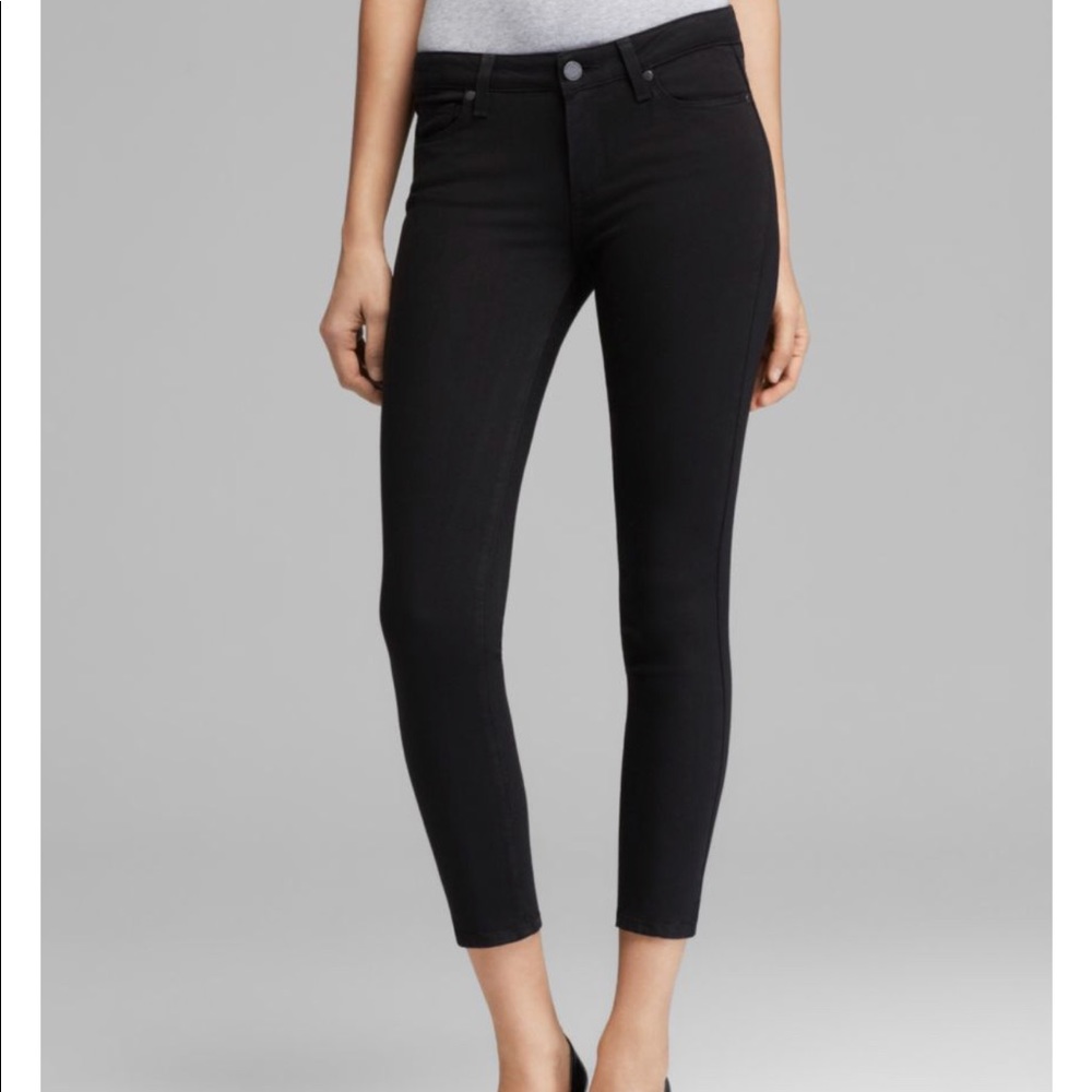 Paige Verdugo Crop Transcend Jeans in overdye