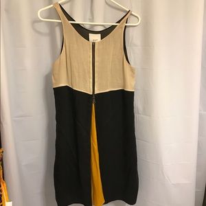 Addison Fit and Flare Zipper Dress