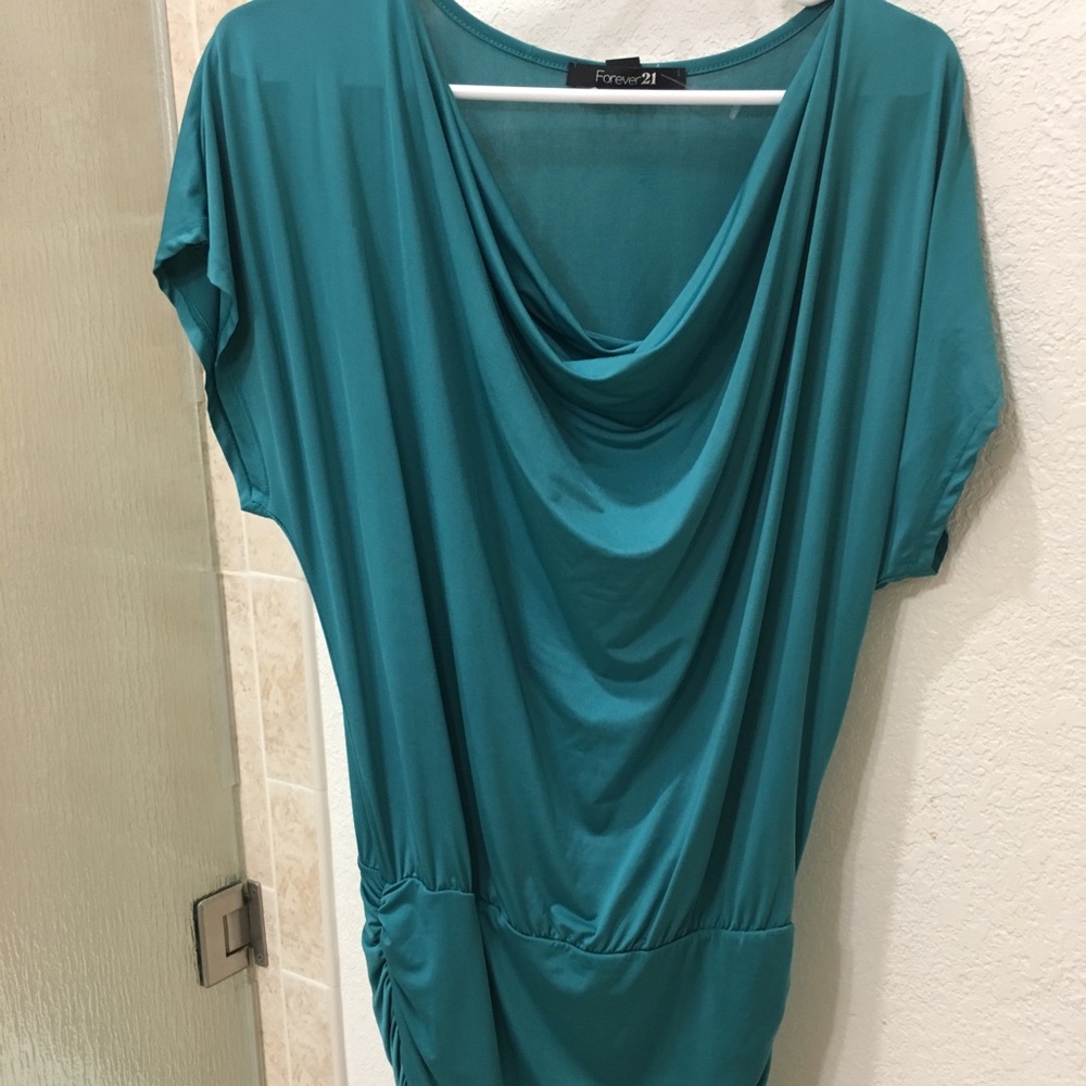 Teal dress