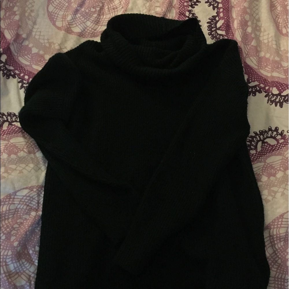 Forest Green Turtle Neck