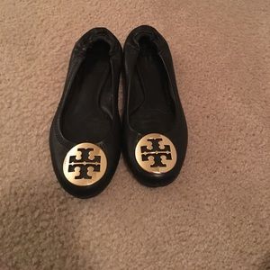 Tory Burch Ballet Flats-Black