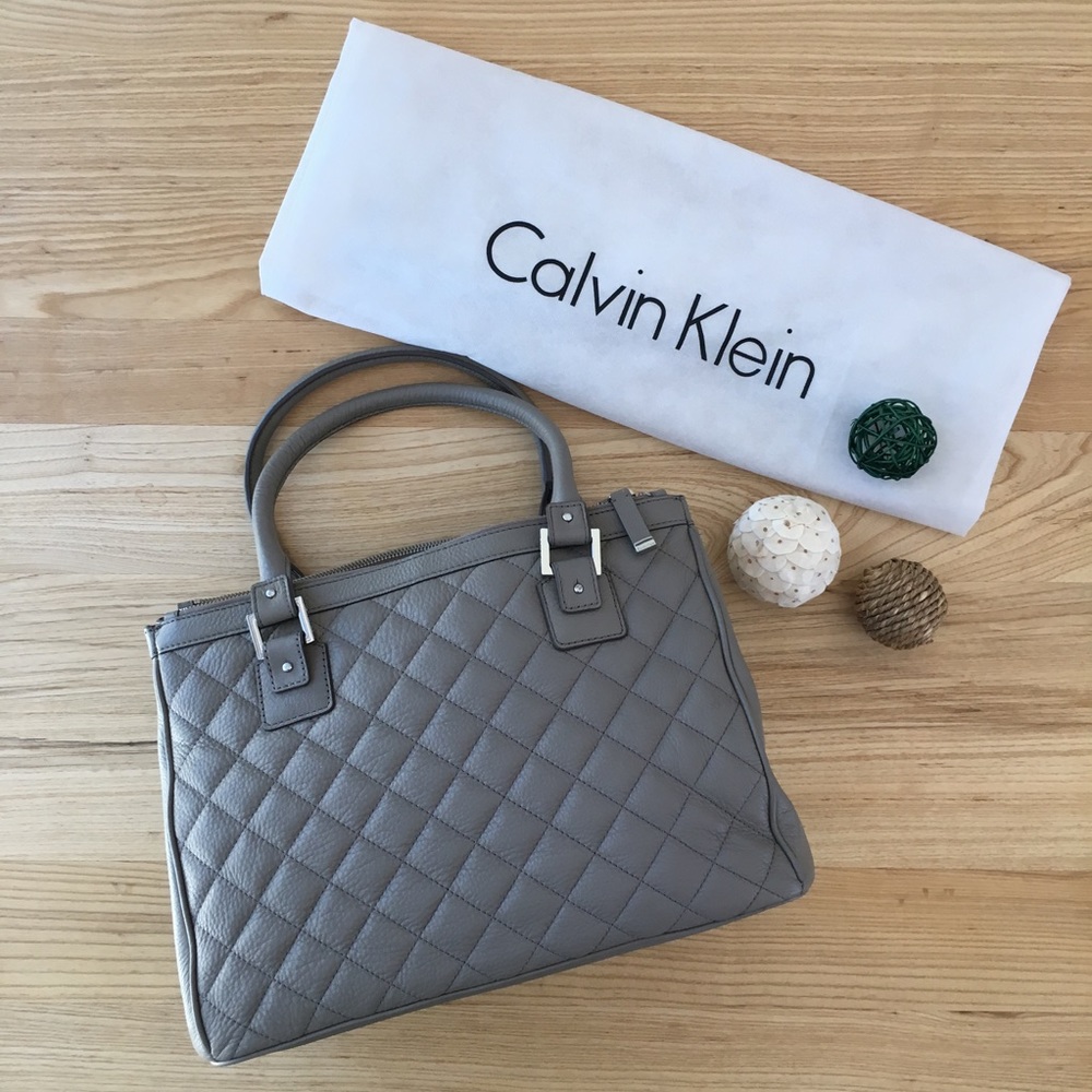 Calvin Klein Quilted Tote Bag