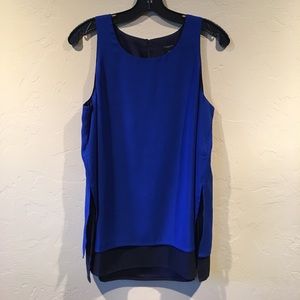 Ann Taylor Layered Chiffon Blouse