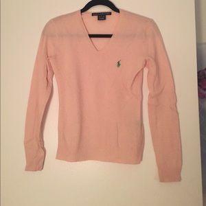 Pink Ralph Lauren sweater