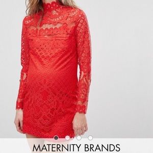 Asos Maternity lace dress