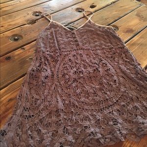 BKE Gimmicks Lavender detailed Tank. Medium