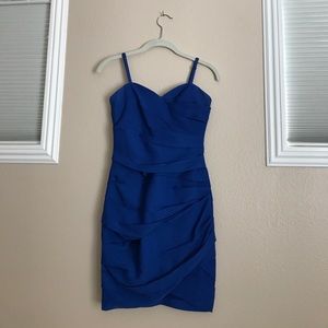 Blue party dress