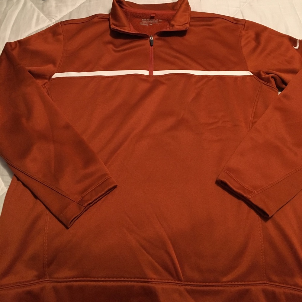 NikeGolf Dri Fit quarter zip