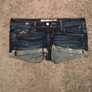 Hollister jean shorts