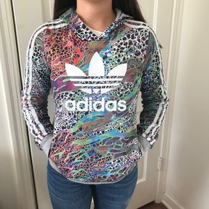 adidas colorful sweatshirt