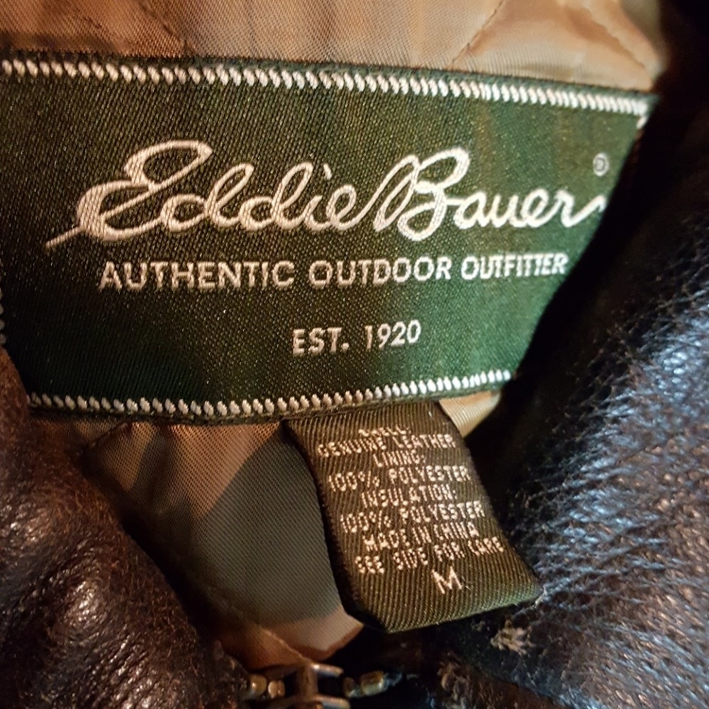 Waist Length Rugged Leather Jacket