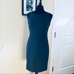 Calvin Klein Dark Heather Gray Sheath Dress