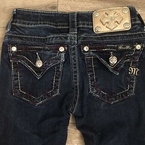 Miss Me skinny jeans sz 24
