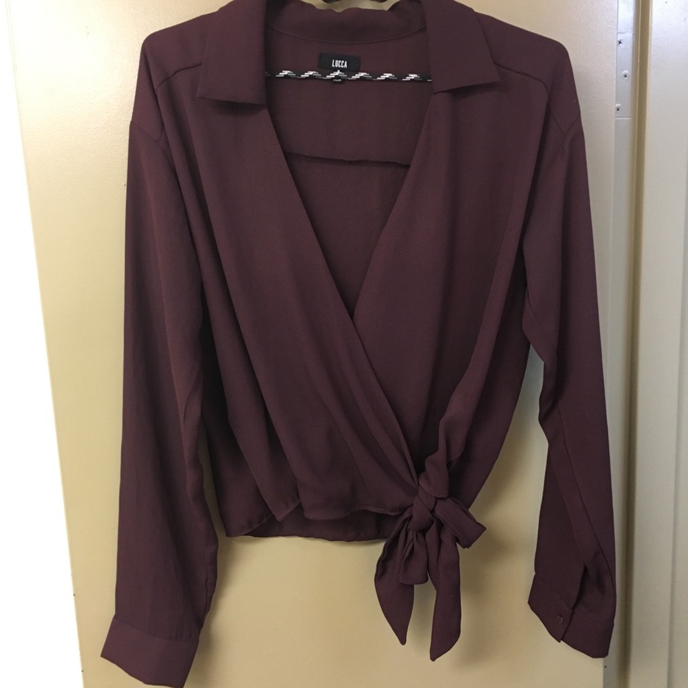 Urban Outfitters Wrap Blouse