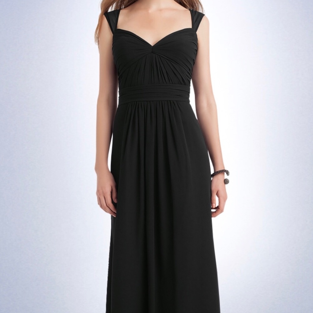 Bill Levkoff black formal full length gown
