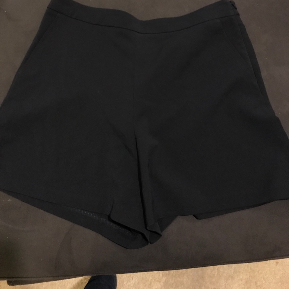 NWT Banana Republic Navy flat front, side zip.