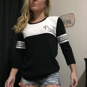 Love Pink Jersey Top with sparkly lettering