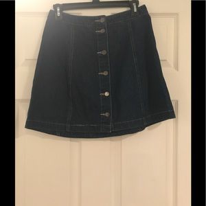 Denim skirt