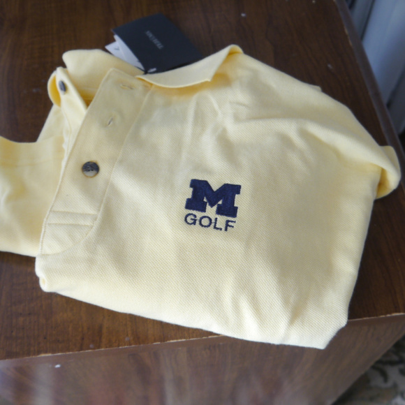 Michigan Golf Polo Mens M (NWT) - Picture 3 of 3