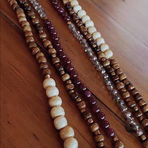 Multi strand necklace