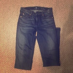7 for Mankind Straight leg jeans size 28
