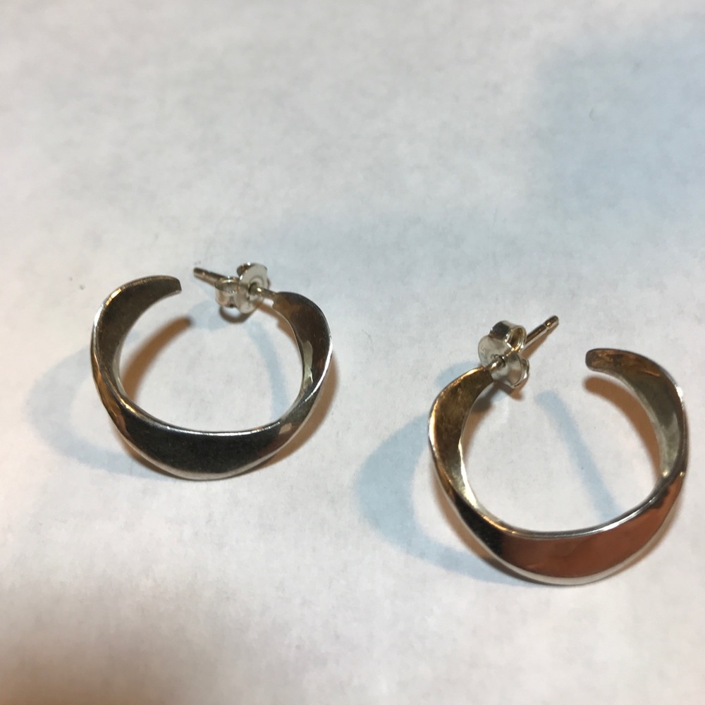 Different Sterling Hoops HH Estate Find