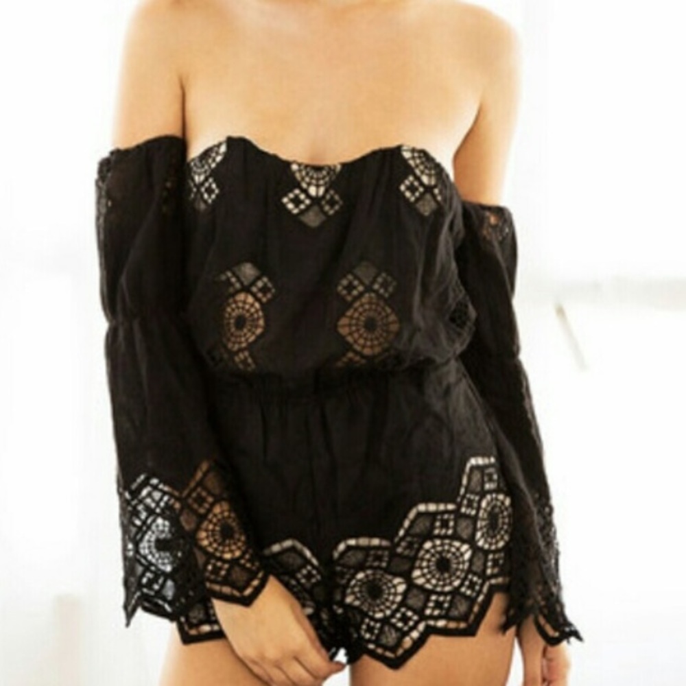 Stone cold fox romper