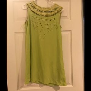 Green swing Dress