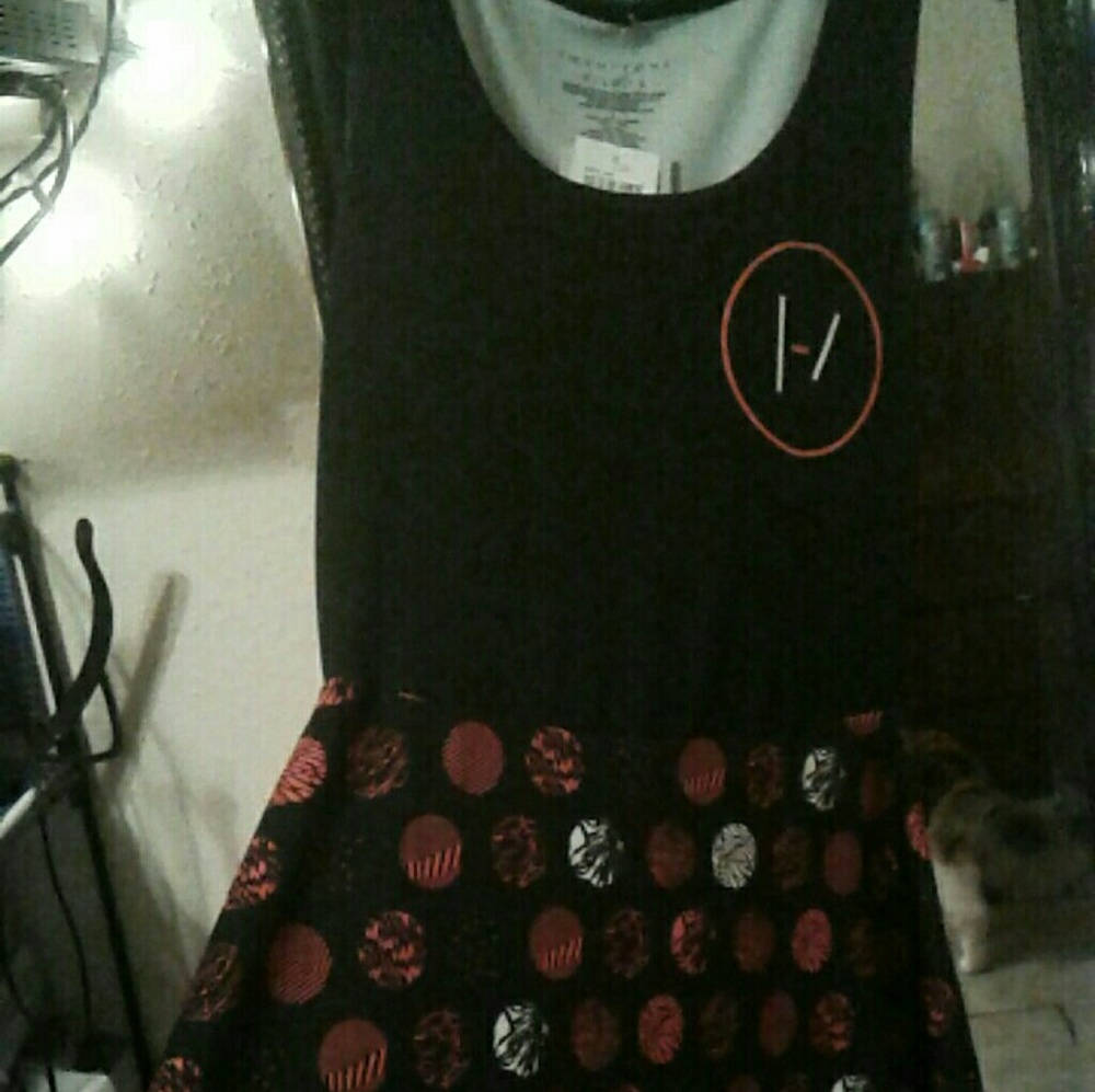 Twenty One Pilots Skater Circle Dress