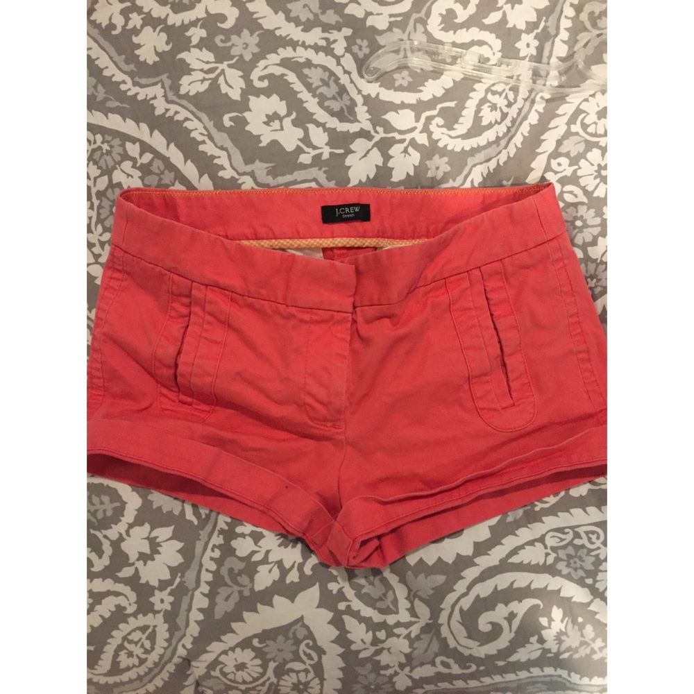 J.crew pink chino shorts
