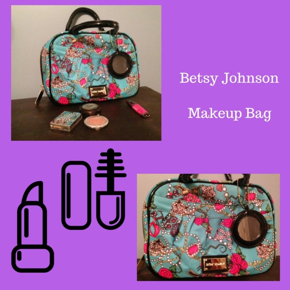 Bestey Johnson makeup bag