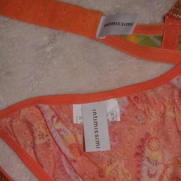 VS Rare Vintage Victorias Secret INTIMISSIMI ITALIAN bra & panty set - Picture 3 of 3