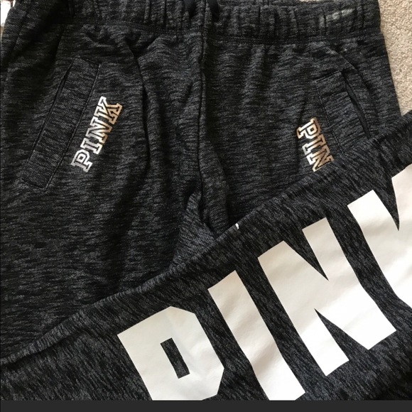 ISO!!! PINK VS gray boyfriend sweatpants!!!