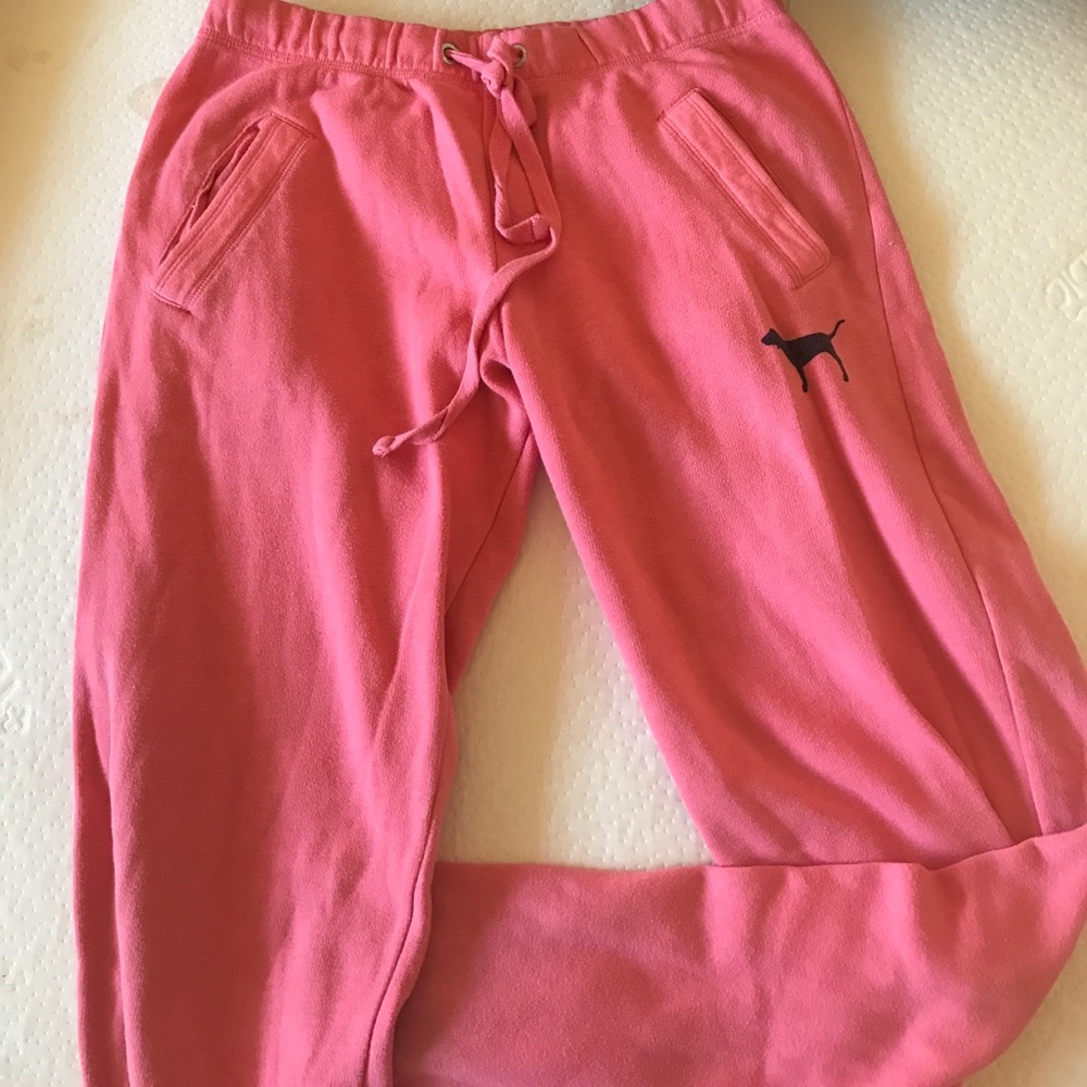 PINK boyfriend sweatpants