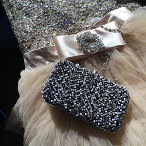 Embellished Velvet Clutch