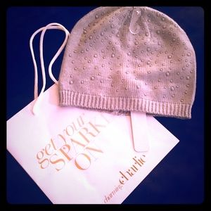 Charming Charlie winter hat ❄️ ❄️ light blue NWT