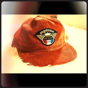 Supreme Corduroy 6 Panel Cap Global