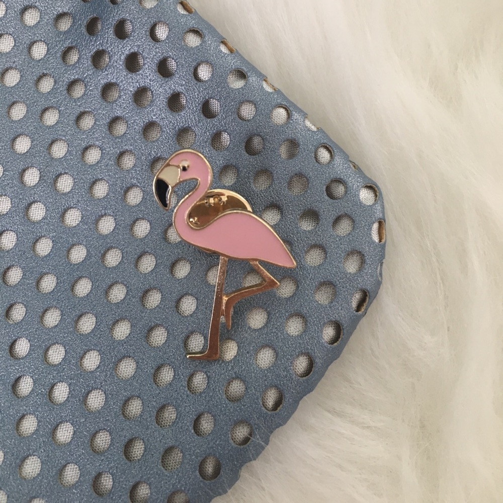 Flamingo Enamel Pin
