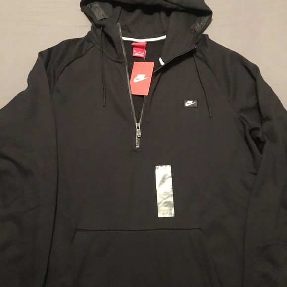 Nike Hooded Black Pocket Jacket - Picture 2 of 4