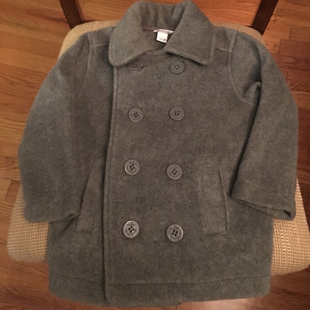 Children's double breasted pea coat; Super soft!!