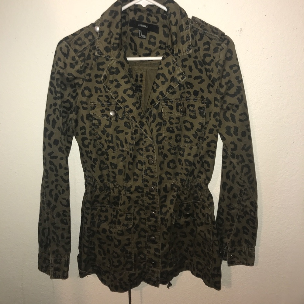 Cheetah Camo Coat