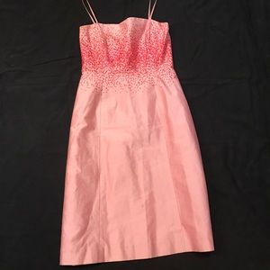 Ann Taylor Spaghetti Strap Dress - Pink - Size 2