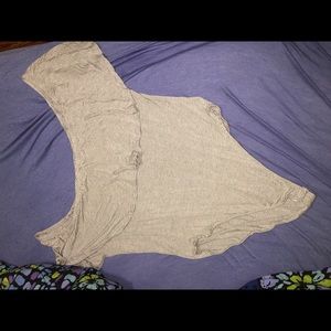 CharlotteRusse BodySuit. Off the Shoulder