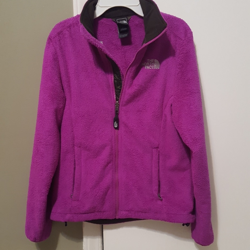 SALE!!!! North Face purple zip up coat