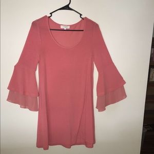 Cute boutique bought dress with bell sleeves